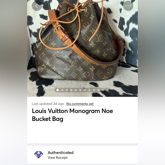 Louis Vuitton Monogram Noe Bucket Bag - Picture 16 of 16
